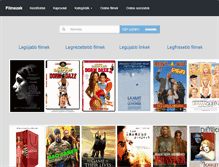 Tablet Screenshot of filmezek.com